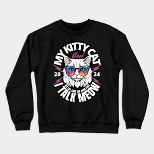 Kitty Cat Crewneck Sweatshirt